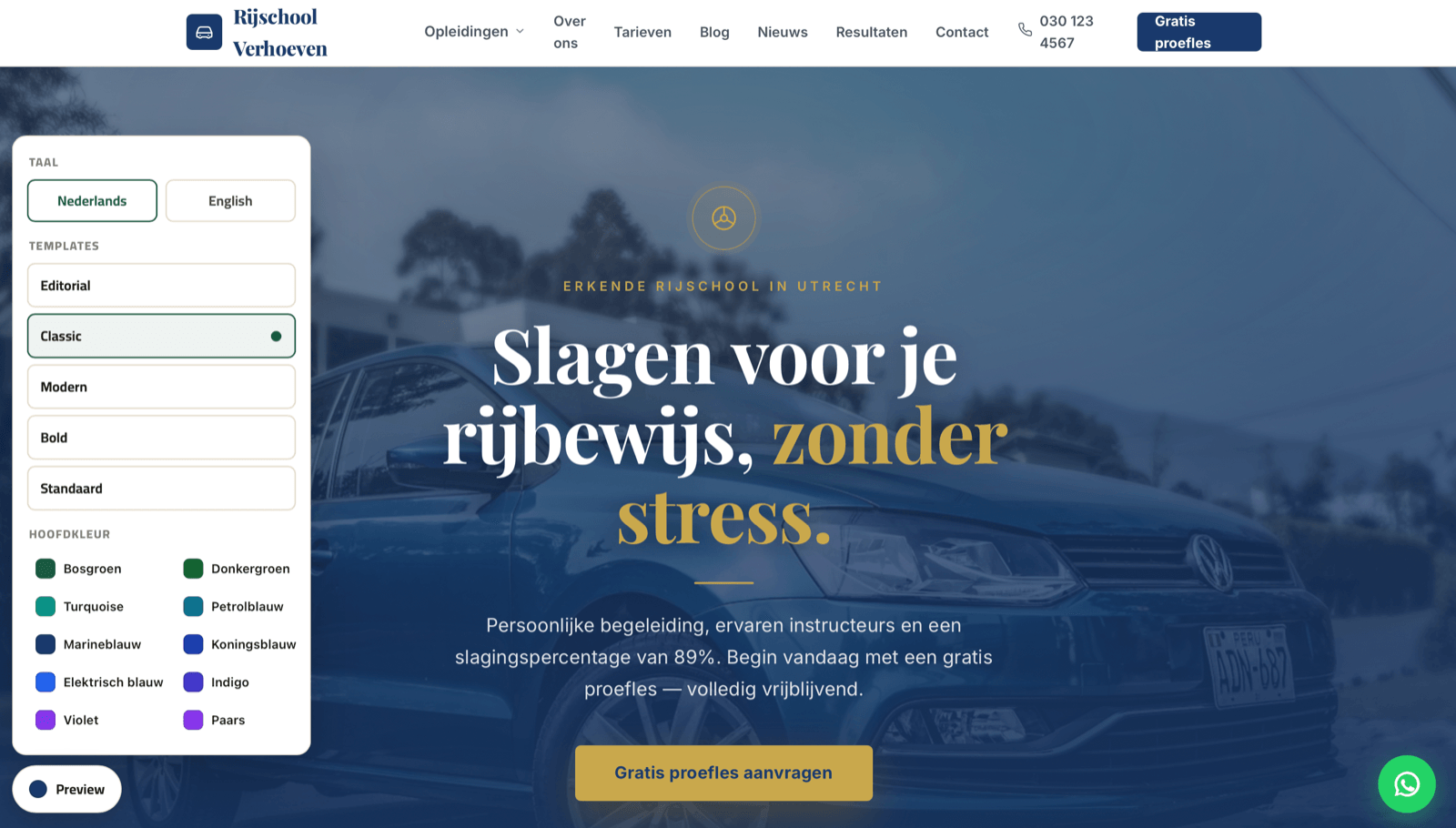 Website voorbeelden